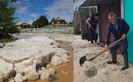 São Joaquim decreta emergência após tempestade com granizo causar estragos