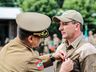 Policial Militar da região recebe a 2ª mais importante medalha da PMSC