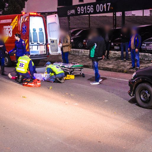 Atropelamento deixa mulher ferida na Willy Barth em SMO; assista