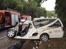 ATUALIZADA: Colisão frontal na BR-282 deixa um morto e dois gravemente feridos