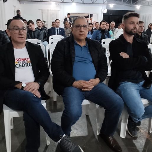 Palestra marca lançamento oficial do Movimento Somos Mais Cedro 