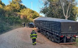 Carreta de Mondaí se envolve em acidente com três mortes no Rio Grande do Sul