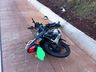 Batida entre carro e moto deixa homem ferido na BR-163