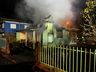 Incêndio destrói casa no interior de São Miguel do Oeste