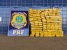 Após perseguição, PRF apreende mais de 90 kg de maconha em carro na BR-163