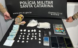 Motorista de app é preso com cocaína e R$ 28 mil em dinheiro em SMO 
