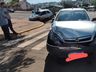 Colisão deixa duas pessoas feridas no centro de São José do Cedro