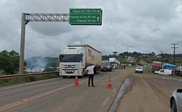 Polícia Rodoviária confirma bloqueios na SC-157 e 305