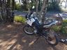 Motociclista fica ferido em acidente na SC 163