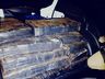 Após perseguição, PM de Pinhalzinho apreende quase 500 quilos de maconha em carro de Blumenau 