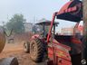 Agricultor sofre graves ferimentos em acidente com máquina agrícola