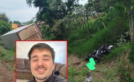 Motociclista que morreu em acidente na BR 282 será velado em SMOeste
