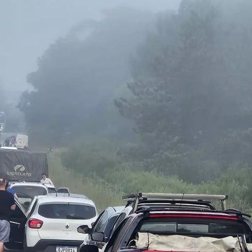 Veículo de SMO se envolve em acidente com mortes na BR-282 em Bom Retiro