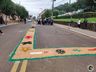 Itapiranga prepara tapetes para celebrar Corpus Christi