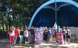Lions e Léo Clube realizam ação voltada ao meio ambiente em SJCedro 