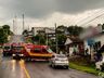 Incêndio danifica pizzaria recém inaugurada em São Miguel do Oeste
