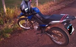 Colisão entre motos deixa idoso ferido na SC-163 em São João do Oeste