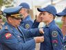 Tenente-Coronel Marco Eidt assume comando do 12º BBM; FOTOS