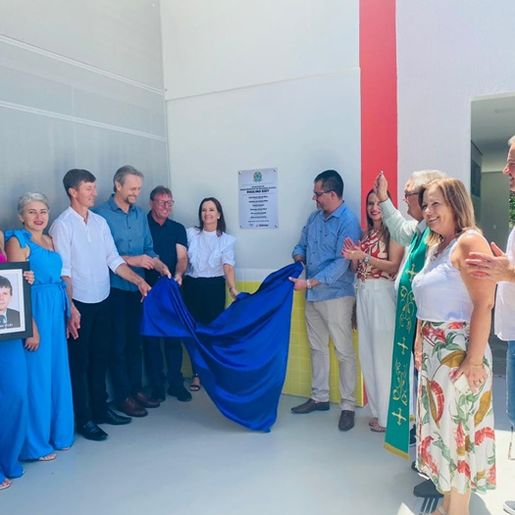 Inaugurado o Complexo Educacional de Linha Santa Fé Alta