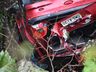 Motorista morre em capotamento na BR-282