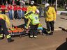 VÍDEO: Bombeiros de Campo Erê fazem simulação de acidente de trânsito 