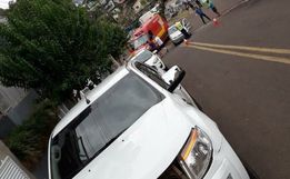 Idosa sofre ferimentos em colisão de veículos em Itapiranga