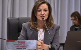 Vereadora reforça apelo por obras em ponte na BR-282