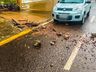 Raio cai ao lado da prefeitura de Belmonte e danifica objetos elétricos e eletrônicos 