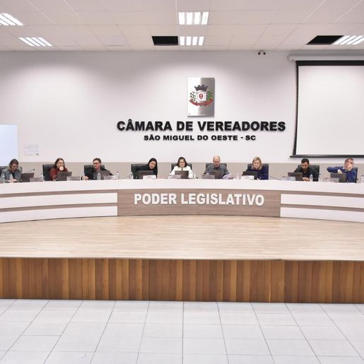 Vereadores de São Miguel do Oeste aprovam projetos do Executivo em segundo turno
