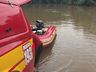 Bombeiros encerram buscas por idoso no Rio das Antas e retomam nesta quinta
