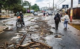 Ciclone afeta mais de 40% dos municípios de Santa Catarina