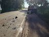 Motociclista sofre ferimentos graves em colisão contra trator na SC 163
