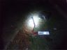 Motorista foge depois de acidente e deixa placa do carro no local