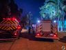 VÍDEO: Princípio de incêndio em casa noturna mobiliza bombeiros em SMO