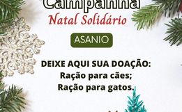 ASANIO lança campanha Natal Solidário 