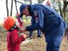 Alunos da escola do campo tem atividade diferenciada com Corpo de Bombeiros