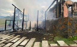 Incêndio destrói restaurante de famosa vinícola de Santa Catarina