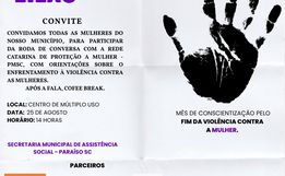 Paraíso promove roda de conversa sobre combate à violência contra mulheres