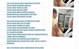 Secretaria de Saúde inicia roteiro de Vacinação no interior de Guaraciaba 