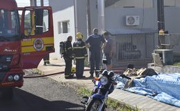 Princípio de incêndio mobiliza bombeiros em São Miguel do Oeste