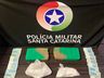 Polícia apreende 2,7 kg de cocaína e prende suspeito por tráfico em Maravilha