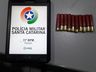 PM apreende munições e prende jovem em Paraíso 