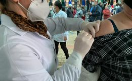 'Dia D' de vacinação contra Influenza em SMO tem grande público 