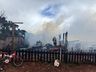 Incêndio destrói residência no Bairro Mello em Campo Erê