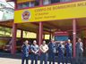 Comandante geral dos Bombeiros de SC visita a região