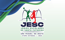 JESC movimenta São Miguel do Oeste com jogos em 12 locais diferentes