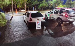 Policia Rodoviária de São Lourenço do Oeste faz grande apreensão de droga