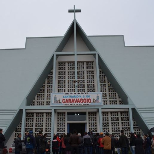 Mesmo sem festa e público, missas em honra à Nossa Senhora do Caravaggio serão realizadas