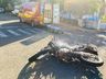 Colisão traseira deixa motociclista ferido em Itapiranga