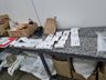 Polícia Civil apreende 750 kg de produtos com suspeita de falsificação